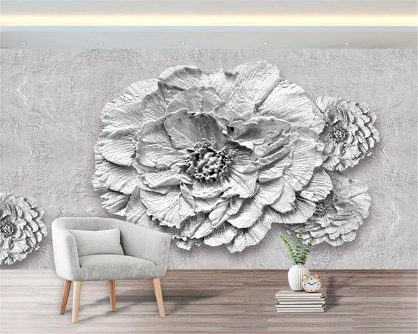 3d обои гостиная серый европейский трехмерный рельефный цветок тв фон стены шелковые настенные обои 
3d обои гостиная серый европейский трехмерный рельефный цветок тв фон стены шелковые настенные обои