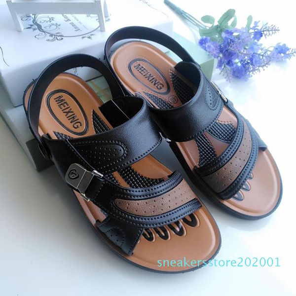 popular summer men's beach shoes bathing sandals leisure comfortable flat shoes antiskid outdoor slippers men's s01, Black
popular summer men's beach shoes bathing sandals leisure comfortable flat shoes antiskid outdoor slippers men's s01, Black