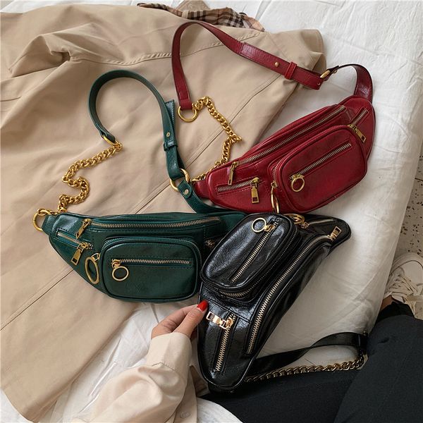 fall/winter small bag women 2019 new wave korean joker texture messenger bag fashion chest shoulder chain
fall/winter small bag women 2019 new wave korean joker texture messenger bag fashion chest shoulder chain