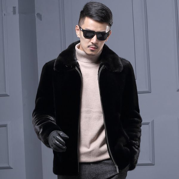 real coat winter jacket men clothes 2019 luxury natural fur coat men vintage warm jackets plus size erkek mont fsd7, Black
real coat winter jacket men clothes 2019 luxury natural fur coat men vintage warm jackets plus size erkek mont fsd7, Black