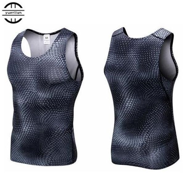 men pro shaper compression underwear 3d print tight snake scale running vest,elastic quick-dry wicking sport fitness tank, Black;blue
men pro shaper compression underwear 3d print tight snake scale running vest,elastic quick-dry wicking sport fitness tank, Black;blue
