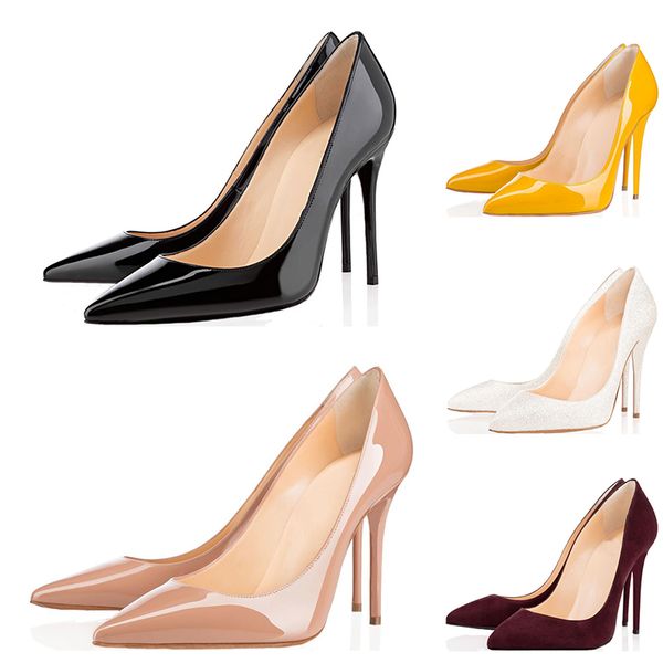 2020 red bottoms women high heels styles 8cm 10cm 12cm noble black suede genuine leather pointed toes pumps rubber dress party wedding shoes
2020 red bottoms women high heels styles 8cm 10cm 12cm noble black suede genuine leather pointed toes pumps rubber dress party wedding shoes