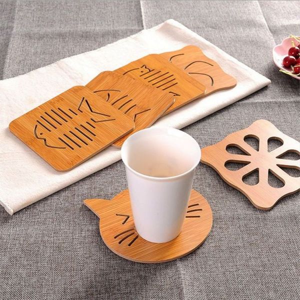 fashion cute mats pads openwork wooden coasters thick anti-scalding insulation placemat non-slip pan dish mat for l restaurant
fashion cute mats pads openwork wooden coasters thick anti-scalding insulation placemat non-slip pan dish mat for l restaurant