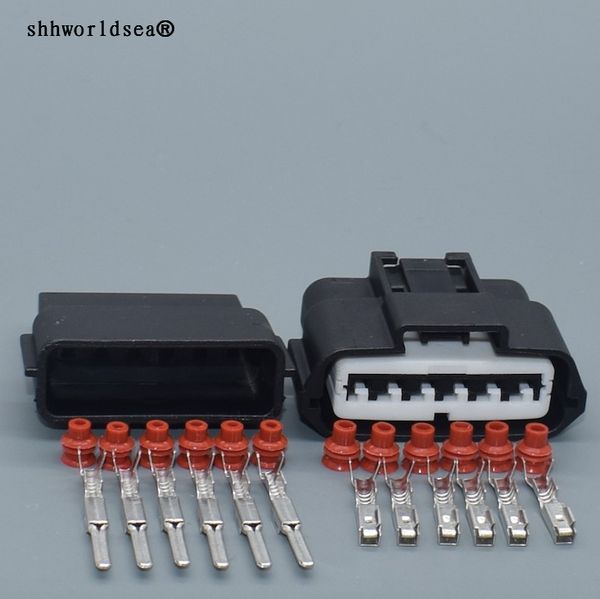 shhworldsea 6pin 2.2mm female male auto electric housing plug plastic wiring cable waterproof connector 6189-0784 car 
shhworldsea 6pin 2.2mm female male auto electric housing plug plastic wiring cable waterproof connector 6189-0784 car