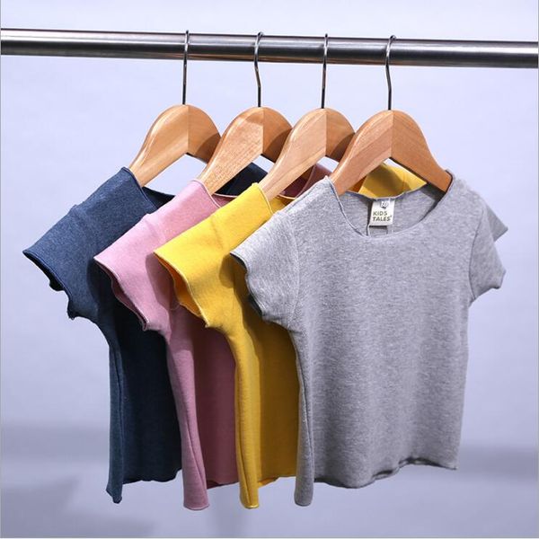baby girl clothes boy summer solid t-shirts infant pure cotton toddler elastic short sleeve tees newborn boutique casual tanks byp5360, Blue
baby girl clothes boy summer solid t-shirts infant pure cotton toddler elastic short sleeve tees newborn boutique casual tanks byp5360, Blue