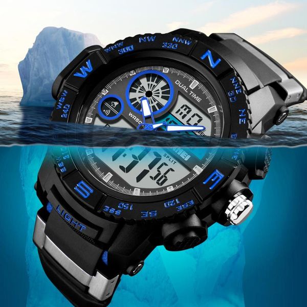 skmei skmei 1332 sports watch outdoor sports multi-functional electronic watch, Slivery;brown
skmei skmei 1332 sports watch outdoor sports multi-functional electronic watch, Slivery;brown