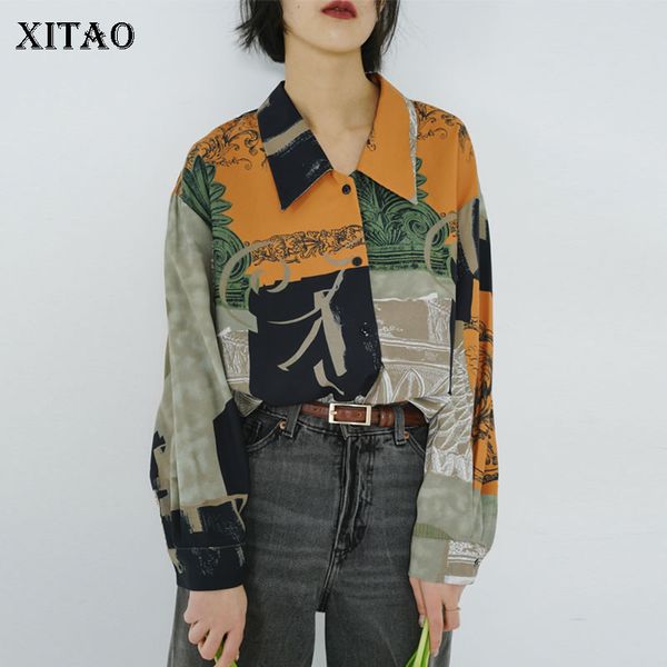 xitao vintage print blouse fashion new 2020 spring full sleeve single breast elegant goddess fan casual style shirt dmy3632, White
xitao vintage print blouse fashion new 2020 spring full sleeve single breast elegant goddess fan casual style shirt dmy3632, White
