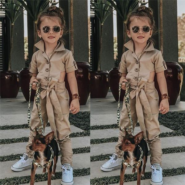 kids girl khaki jumpsuit fashion kids overall girls one piece clothing kids summer short sleeve show waist casual loose jumpsuit, Blue
kids girl khaki jumpsuit fashion kids overall girls one piece clothing kids summer short sleeve show waist casual loose jumpsuit, Blue