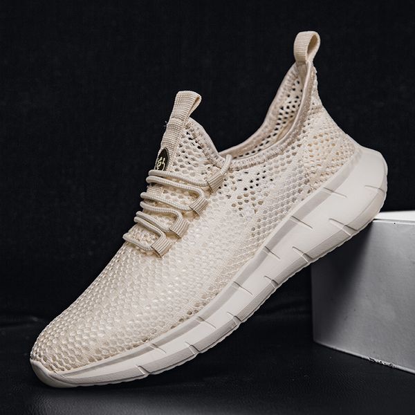 new men casual shoes sneakers fashion light breathable summer sandals outdoor mesh shoes zapatos de hombre men, Black
new men casual shoes sneakers fashion light breathable summer sandals outdoor mesh shoes zapatos de hombre men, Black