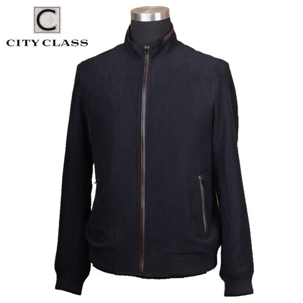 city class classic business jacket for men fake chamois fur men coat zipper casual coat male 21407, Black;brown
city class classic business jacket for men fake chamois fur men coat zipper casual coat male 21407, Black;brown