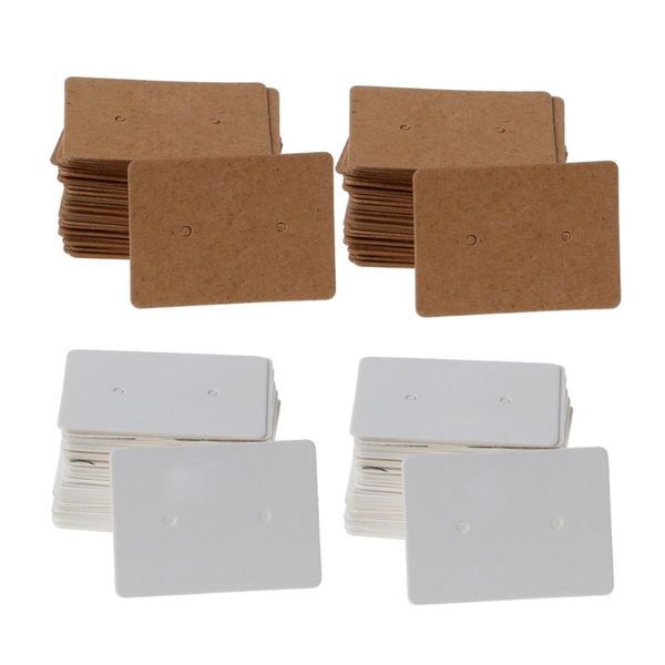 100pcs/set kraft paper cards earrings ear studs display jewelry packaging cards, Pink;blue
100pcs/set kraft paper cards earrings ear studs display jewelry packaging cards, Pink;blue