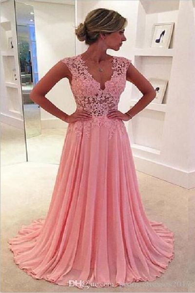 2020 bridesmaid dresses lace formal evening dresses ball gowns with a line v neck floor length chiffon prom dresses, Black;red
2020 bridesmaid dresses lace formal evening dresses ball gowns with a line v neck floor length chiffon prom dresses, Black;red