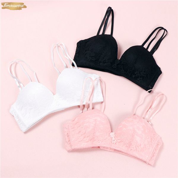 wire seamless lace bra small breasts push up one piece underwear back closure women ab cup bra, Red;black
wire seamless lace bra small breasts push up one piece underwear back closure women ab cup bra, Red;black