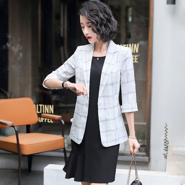 ladies white blazer for women business suits ladies dress and jacket sets work wear office uniform styles, White;black
ladies white blazer for women business suits ladies dress and jacket sets work wear office uniform styles, White;black