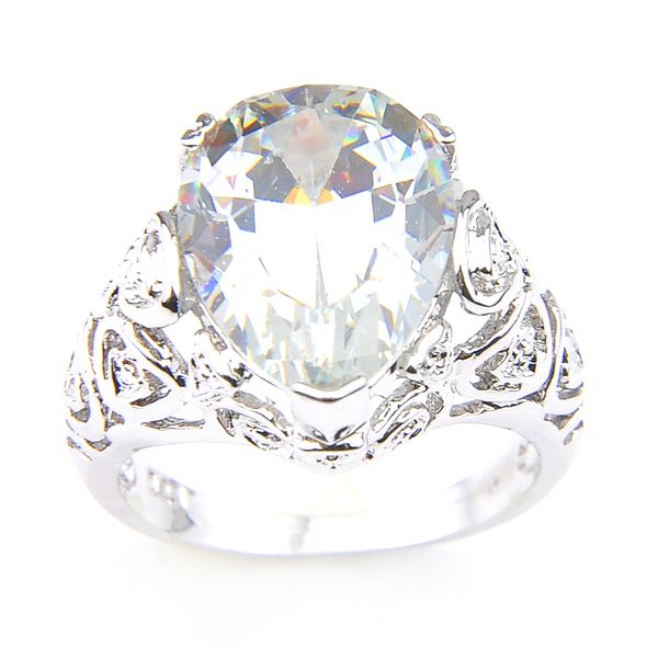 luckyshine 925 sterling silver plated water drop white z gems rings for women engagemets rings jewelry 10 pcs lot, Golden;silver
luckyshine 925 sterling silver plated water drop white z gems rings for women engagemets rings jewelry 10 pcs lot, Golden;silver