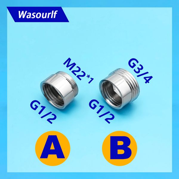 wasourlf g1/2 female thread 3/4 m22 male thread transfer brass chrome connector shower bathroom kitchen pipe hose accessories
wasourlf g1/2 female thread 3/4 m22 male thread transfer brass chrome connector shower bathroom kitchen pipe hose accessories