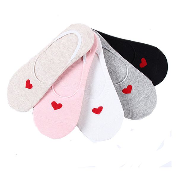 5 pair summer cotton women's short socks breathable non-slip silicone heart shape socks slippers absorb sweat invisible, Black;white
5 pair summer cotton women's short socks breathable non-slip silicone heart shape socks slippers absorb sweat invisible, Black;white