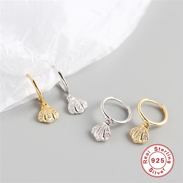 s925 sterling silver dangle earrings delicate shell shaped zircon earrings for girl gift women fashion jewelry w3
s925 sterling silver dangle earrings delicate shell shaped zircon earrings for girl gift women fashion jewelry w3