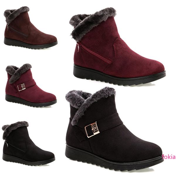 2020 non-brand winter women snow boots triple black wine red brown suede ankle boots mother shoes keep warm 36-40 style 43
2020 non-brand winter women snow boots triple black wine red brown suede ankle boots mother shoes keep warm 36-40 style 43