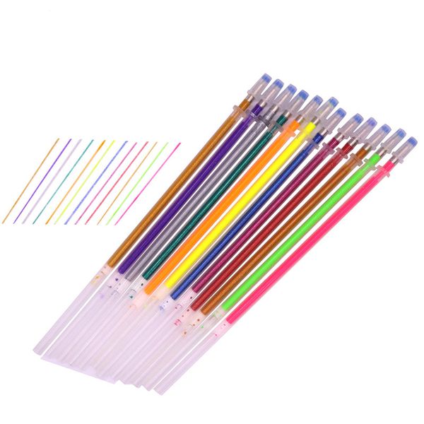 100 pcs gel pen flash color fluorescent refill 1.0mm nib length 129mm student stationery office supplies
100 pcs gel pen flash color fluorescent refill 1.0mm nib length 129mm student stationery office supplies