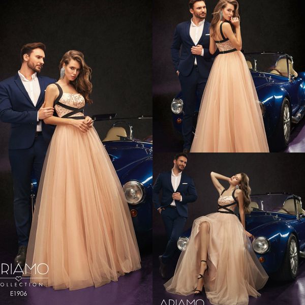 2019 fairy berta evening dresses spaghetti a line lace appliques tulle floor length prom dress custom made cocktail party gowns, Black;red
2019 fairy berta evening dresses spaghetti a line lace appliques tulle floor length prom dress custom made cocktail party gowns, Black;red