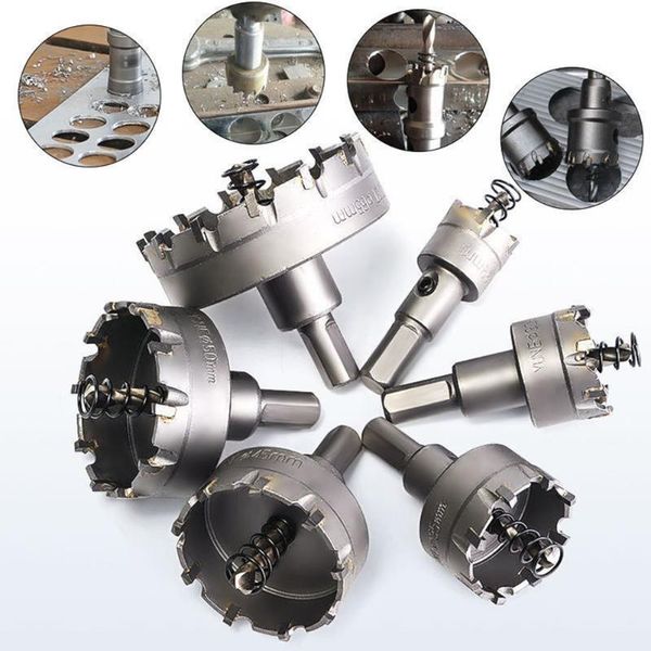 6pcs metalworking 22-65mm drill bit stainless steel carbide tip perforation effective power tool drilling hole saw set
6pcs metalworking 22-65mm drill bit stainless steel carbide tip perforation effective power tool drilling hole saw set