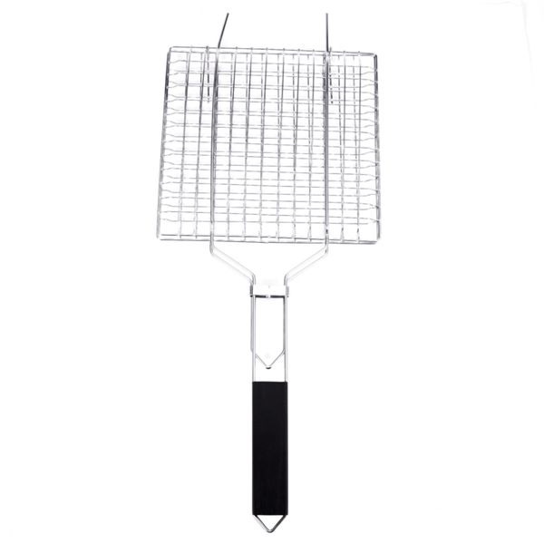 fish grilling basket, folding portable stainless steel bbq grill basket for fish vegetables shrimp with removable handle, come w
fish grilling basket, folding portable stainless steel bbq grill basket for fish vegetables shrimp with removable handle, come w