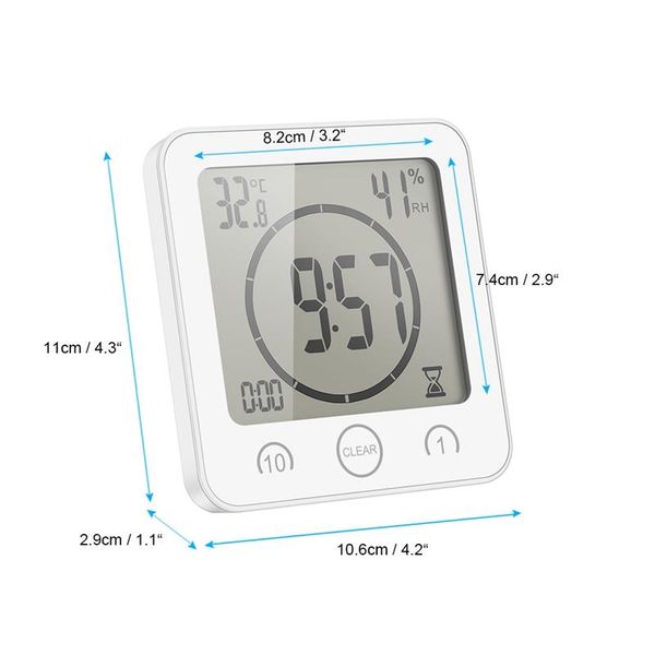 lcd цифровые настенные часы водонепроницаемый душ ванная стена всасывающий часы таймер обратного отсчета время сигнала измеритель температур
lcd цифровые настенные часы водонепроницаемый душ ванная стена всасывающий часы таймер обратного отсчета время сигнала измеритель температур