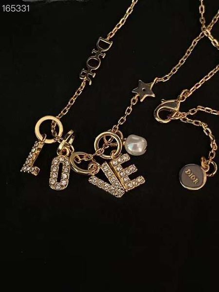 american fashion style letter necklace luxury custom ladies of red diamond necklace, Golden;silver
american fashion style letter necklace luxury custom ladies of red diamond necklace, Golden;silver