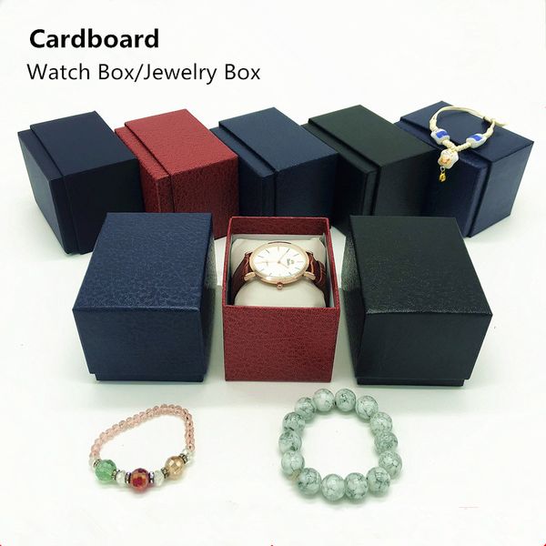 cardboard watch box fashion black/blue/red paper watch gift case luxury rectangle storage boxes case holder
cardboard watch box fashion black/blue/red paper watch gift case luxury rectangle storage boxes case holder