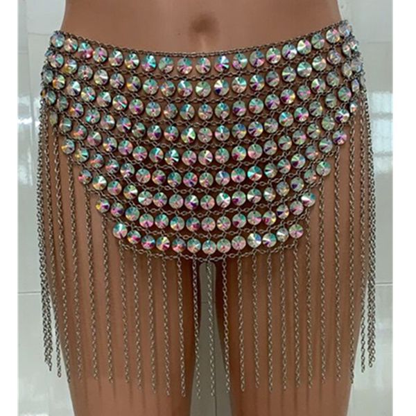 handmade acrylic statement bead mini skirt metal alloy tassel body chain women night club crystal skirt bikini body jewelry, Slivery;golden
handmade acrylic statement bead mini skirt metal alloy tassel body chain women night club crystal skirt bikini body jewelry, Slivery;golden