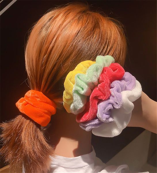 elegant women velvet elastic hair bands girls solid color ponytail scrunchies tie hair scrunchy hairband velour hair loop headwear a102902, Slivery;white
elegant women velvet elastic hair bands girls solid color ponytail scrunchies tie hair scrunchy hairband velour hair loop headwear a102902, Slivery;white