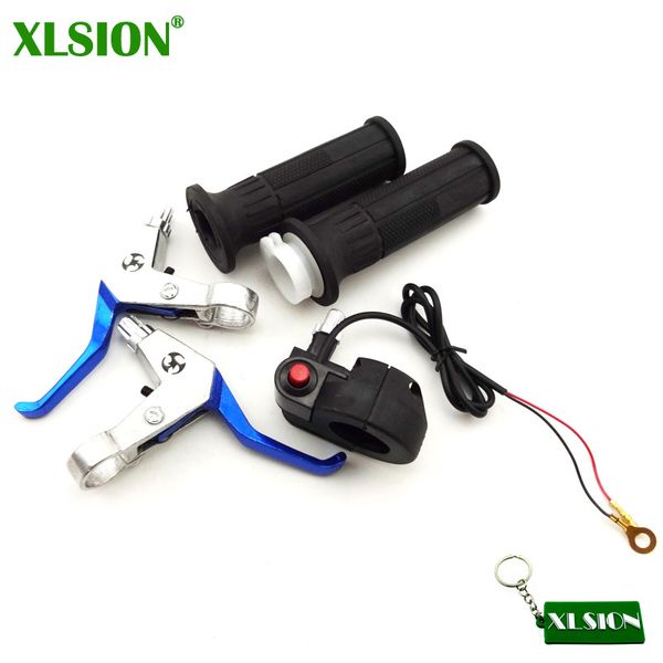xlsion alloy right left brake lever & twist throttle hand grip & kill sstarter switch set for mini moto pocket dirt bike atv
xlsion alloy right left brake lever & twist throttle hand grip & kill sstarter switch set for mini moto pocket dirt bike atv