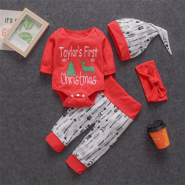 christmas baby rompers sets 6 styles kids christmas cartoon deer letter printed rompers trousers+hat+headbands 4 piece set jy692, White
christmas baby rompers sets 6 styles kids christmas cartoon deer letter printed rompers trousers+hat+headbands 4 piece set jy692, White
