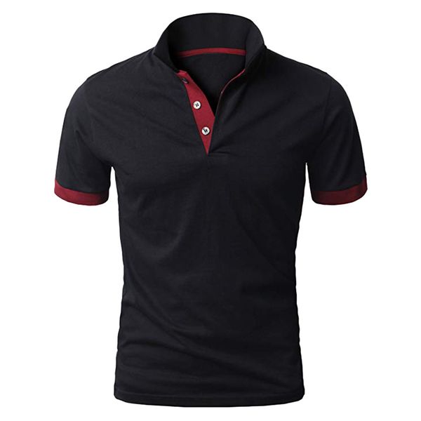 t shirt men's personality short sleeve black t-shirt casual solid color polp shirts tshirt summer spring fashion blouse, White;black
t shirt men's personality short sleeve black t-shirt casual solid color polp shirts tshirt summer spring fashion blouse, White;black