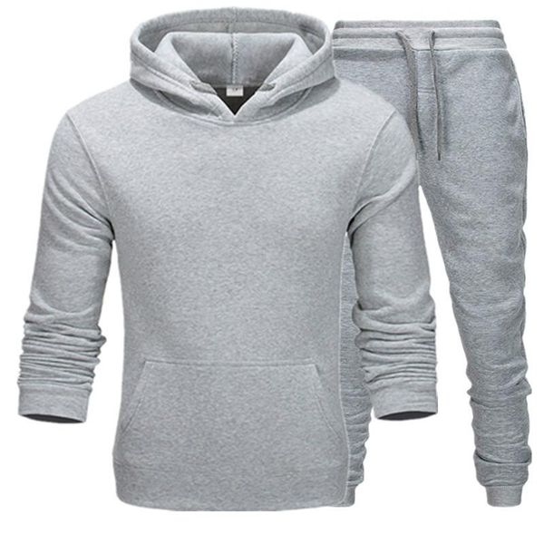 new two pieces set fashion hooded sweatshirts sportswear men tracksuit hoodie autumn men brand clothes hoodies+pants sets, Gray
new two pieces set fashion hooded sweatshirts sportswear men tracksuit hoodie autumn men brand clothes hoodies+pants sets, Gray