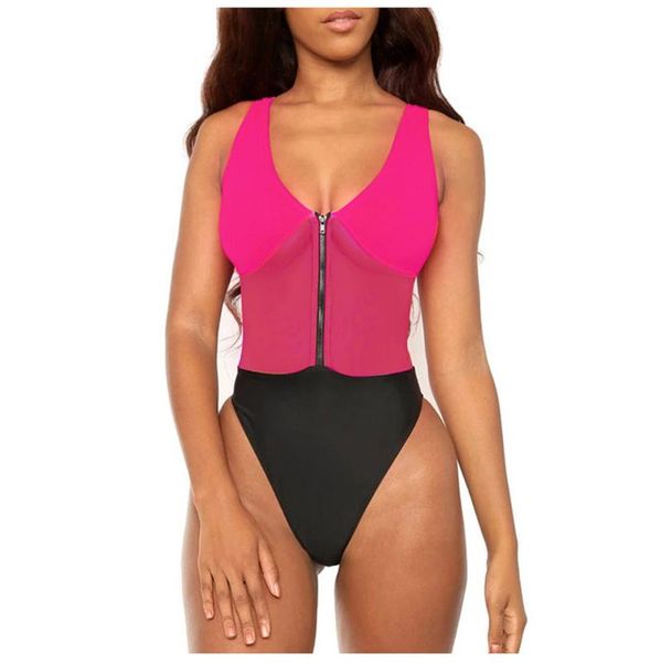 women's swimwear kancoold female colorblock zipper bikinis bandage one piece backless bikinifemale bathing suits beach wear monokini, White;black
women's swimwear kancoold female colorblock zipper bikinis bandage one piece backless bikinifemale bathing suits beach wear monokini, White;black