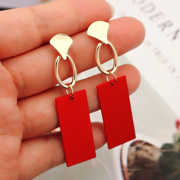 fashion gold color irregular drop earrings for women brincos vintage red green white yellow earring 2019 korean jewelry female, Silver
fashion gold color irregular drop earrings for women brincos vintage red green white yellow earring 2019 korean jewelry female, Silver