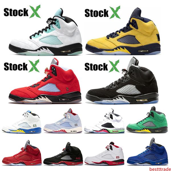 with stock x 5 5s mens basketball shoes island green trophy room ice blue laney fab sp fire red sports sneakers size 7-13
with stock x 5 5s mens basketball shoes island green trophy room ice blue laney fab sp fire red sports sneakers size 7-13