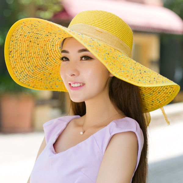 2018 fashion bowkno vintage hat lady summer wide along bow visor sun beach straw hat mujer cap candy colored sun hats for women, Blue;gray
2018 fashion bowkno vintage hat lady summer wide along bow visor sun beach straw hat mujer cap candy colored sun hats for women, Blue;gray