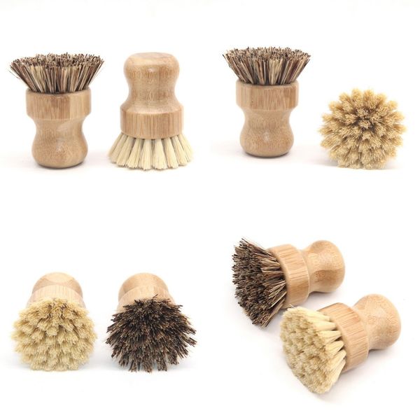 

dish washer brush phoebe henryi bamboo brushes pot scrubs round with short handle remove stains new arrvial 5 5zq b2