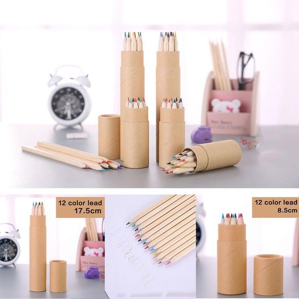 12pcs colored pencil set painting drawing pencils casual pencil 3.5inch, 7inch stationery school supplies, Black;red
12pcs colored pencil set painting drawing pencils casual pencil 3.5inch, 7inch stationery school supplies, Black;red