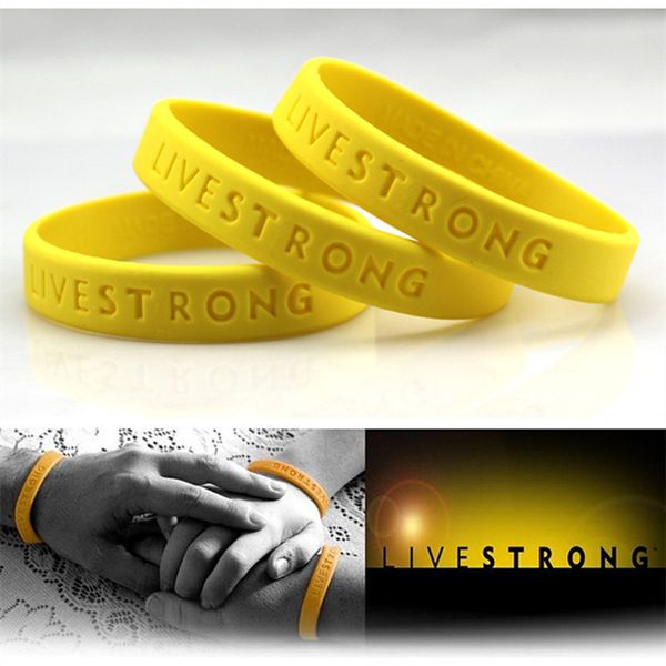 50pcs live strong sport wristbands motivational bracelets teenager bracelet outdoor cycling match souvenir gift yellow, Golden;silver
50pcs live strong sport wristbands motivational bracelets teenager bracelet outdoor cycling match souvenir gift yellow, Golden;silver