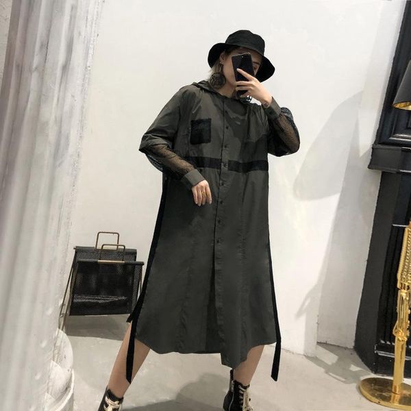 z-zoux women trench coat long sleeve single breasted thin women windbreaker hooded woman overcoat loose long coat autumn, Tan;black
z-zoux women trench coat long sleeve single breasted thin women windbreaker hooded woman overcoat loose long coat autumn, Tan;black