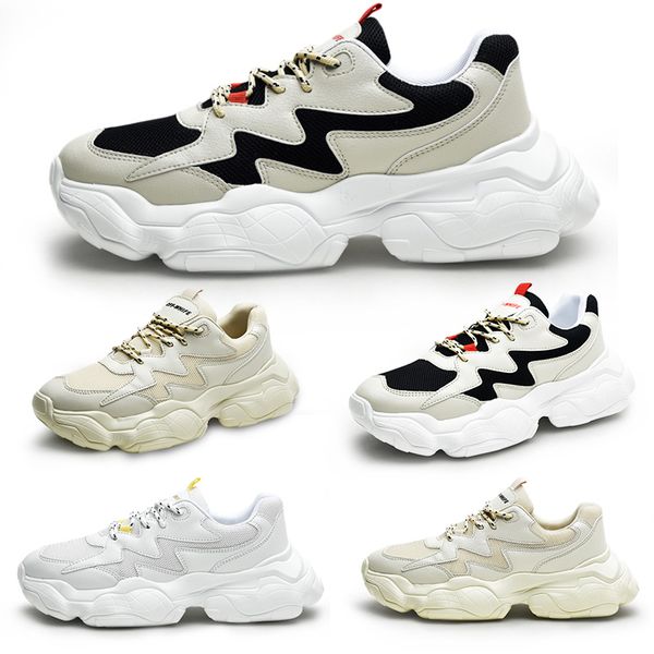 men old newwomen dad shoes triple white grey red yellow mesh breathable comfortable trainers sneakers size 39-44, Black
men old newwomen dad shoes triple white grey red yellow mesh breathable comfortable trainers sneakers size 39-44, Black