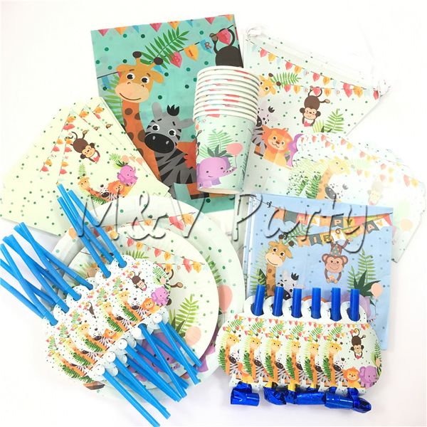 93pcs/lot zoo theme cartoon animals cup plates napkin straws flag set disposable tableware set baby shower party decoration
93pcs/lot zoo theme cartoon animals cup plates napkin straws flag set disposable tableware set baby shower party decoration