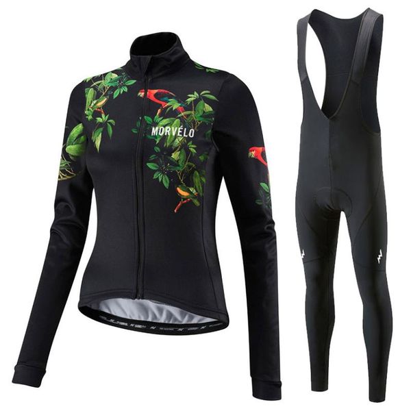 2020 morvelo women autumn long sleeve cycling sets female bike clothes sports wear cycling clothing jersey pants suit breathable, Black;blue
2020 morvelo women autumn long sleeve cycling sets female bike clothes sports wear cycling clothing jersey pants suit breathable, Black;blue