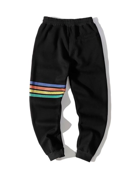 rainbow casual jogger pants for men women cotton harem fashion designer sweatpants drawstring casual loose pants xsq, Black
rainbow casual jogger pants for men women cotton harem fashion designer sweatpants drawstring casual loose pants xsq, Black