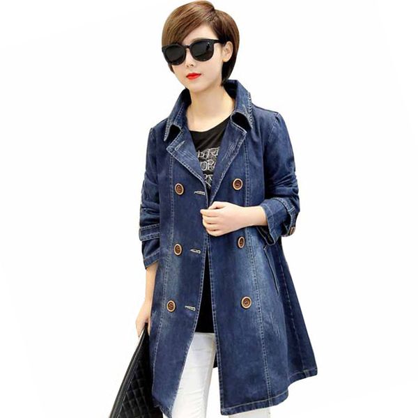 ioqrcjv 2019 spring womens denim coat loose female mid-length trench coat casual female denim windbreaker plus size 5xl l258, Tan;black
ioqrcjv 2019 spring womens denim coat loose female mid-length trench coat casual female denim windbreaker plus size 5xl l258, Tan;black