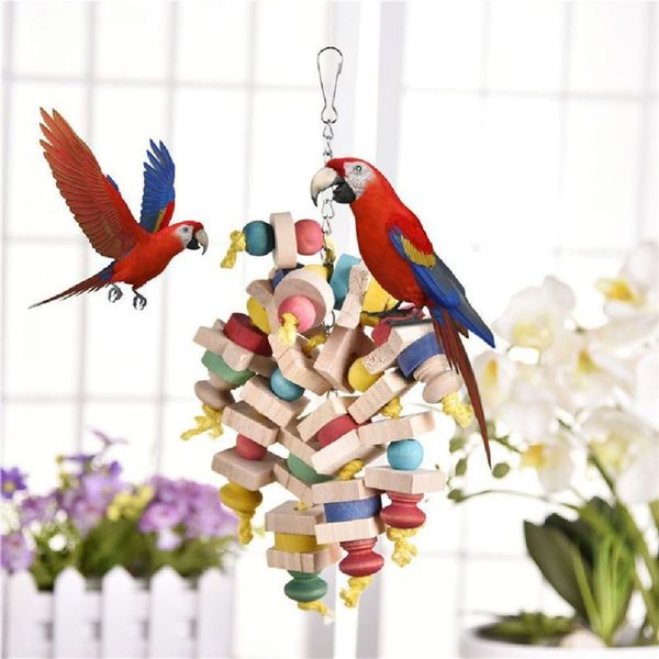 colorful parrot chew toys wooden blocks string toy pet bird toys hanging swing cage climbing ladder birds products
colorful parrot chew toys wooden blocks string toy pet bird toys hanging swing cage climbing ladder birds products